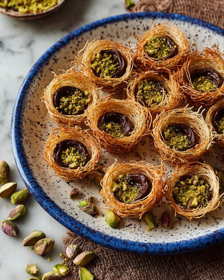 Pistachio Bird’s Nests Recipe