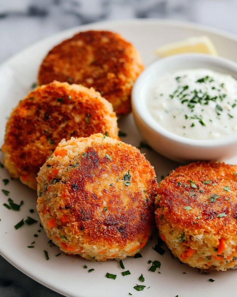 Salmon Croquettes with Spicy Greek Yogurt Dipping Sauce Recipe