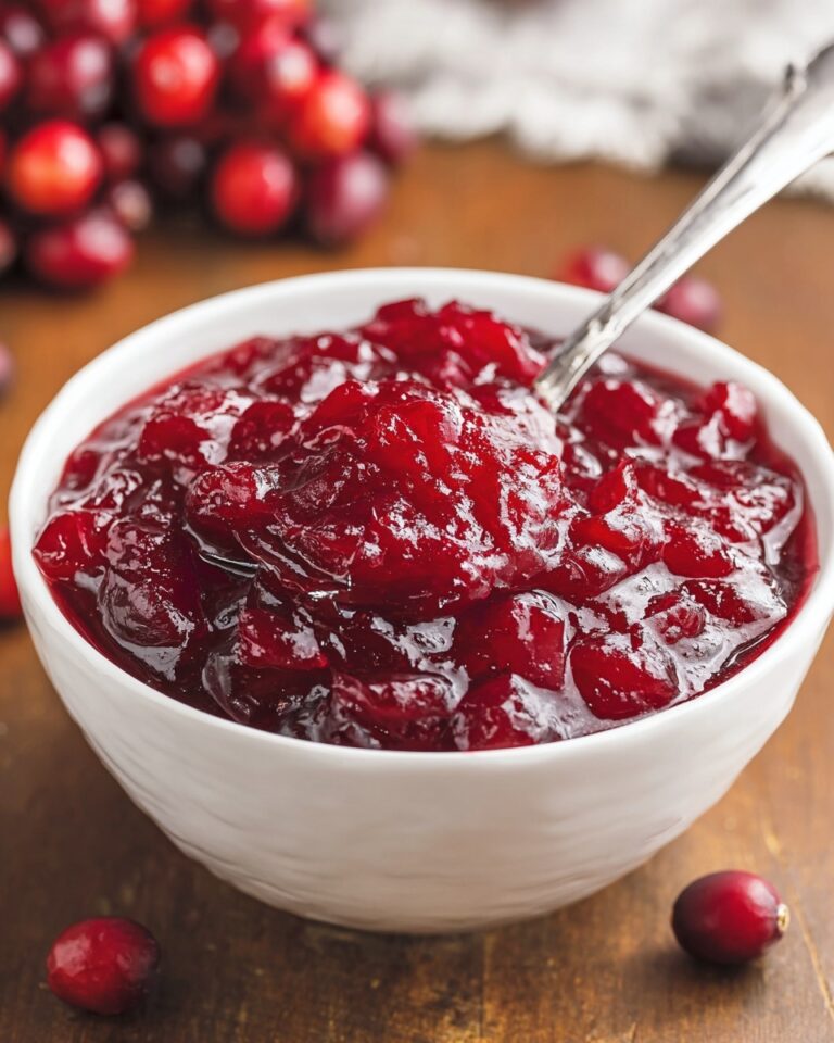 Easy Cranberry Sauce Recipe
