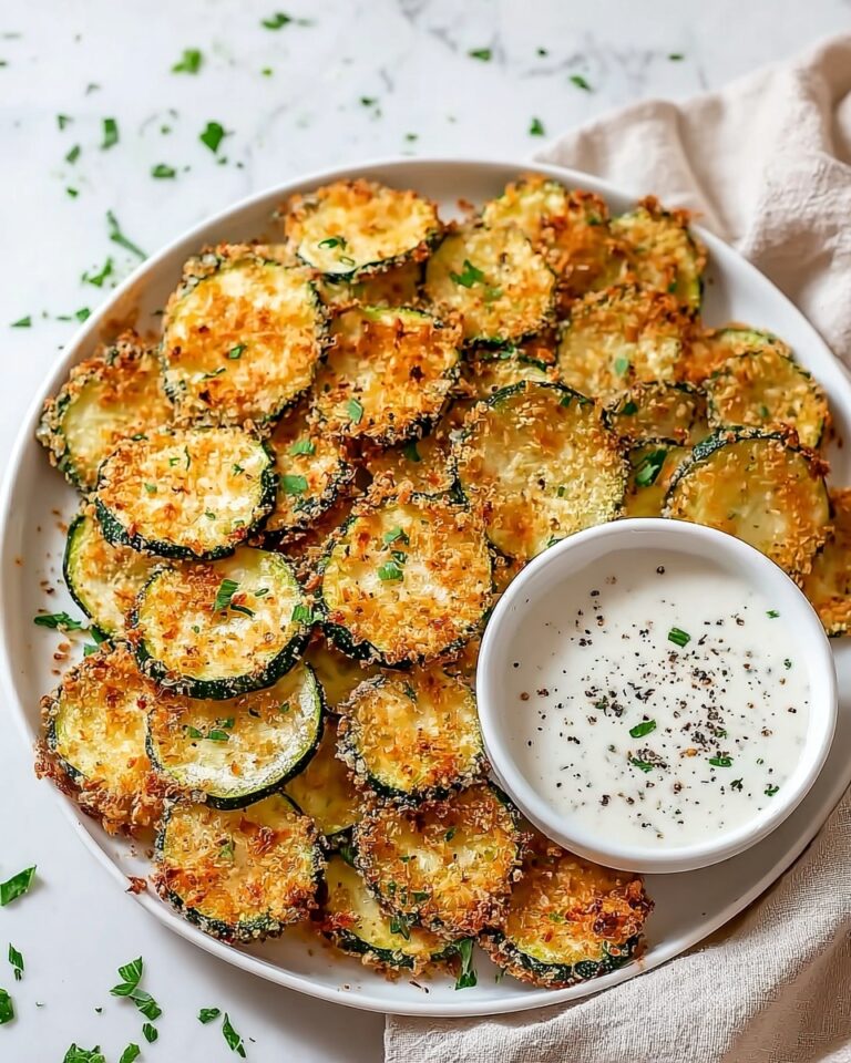 Crispy Baked Zucchini Chips Recipe