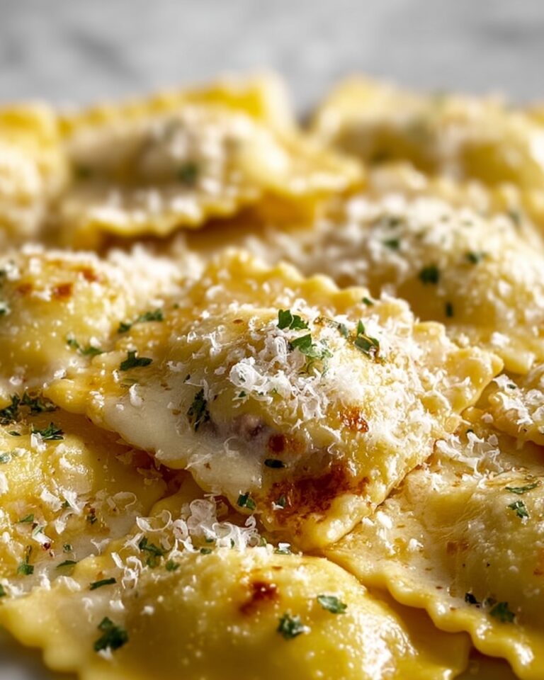 Easy Cheesy Baked Ravioli Recipe