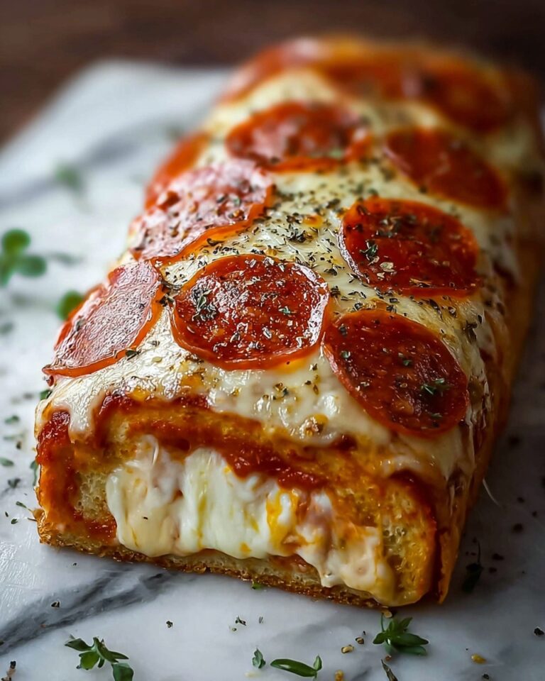 Tremendous Cheesy Pepperoni Stromboli Recipe