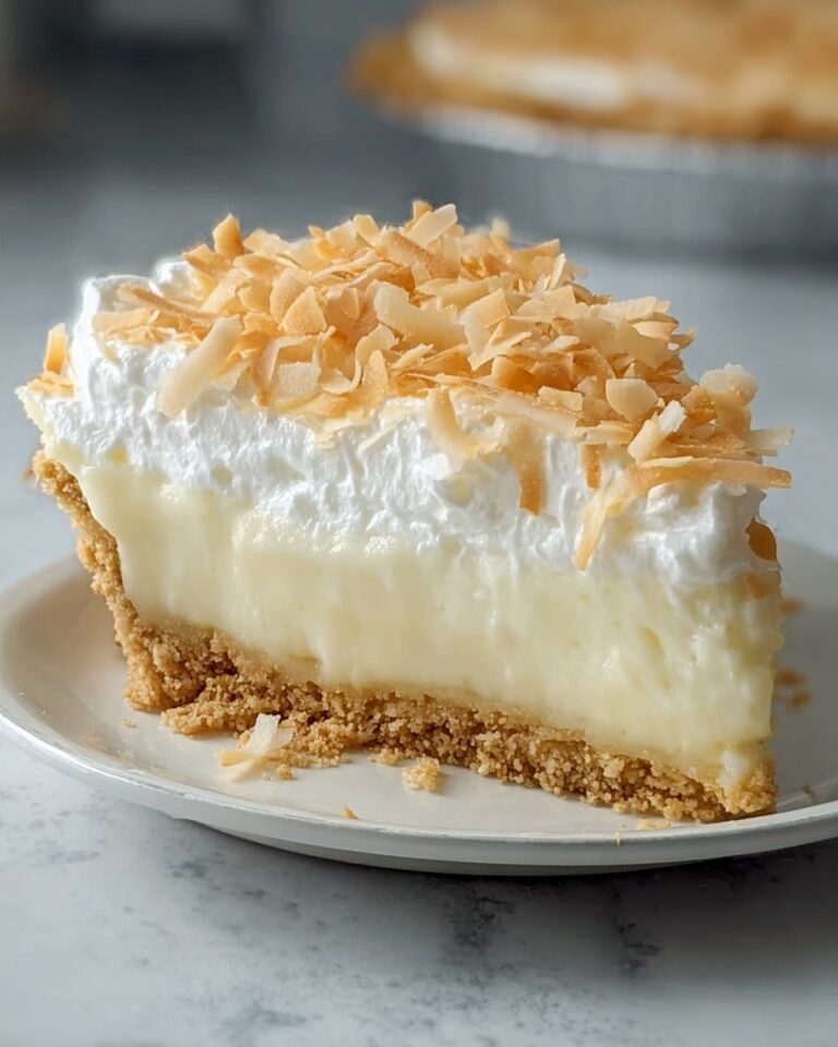 Easy Coconut Cream Pie Recipe