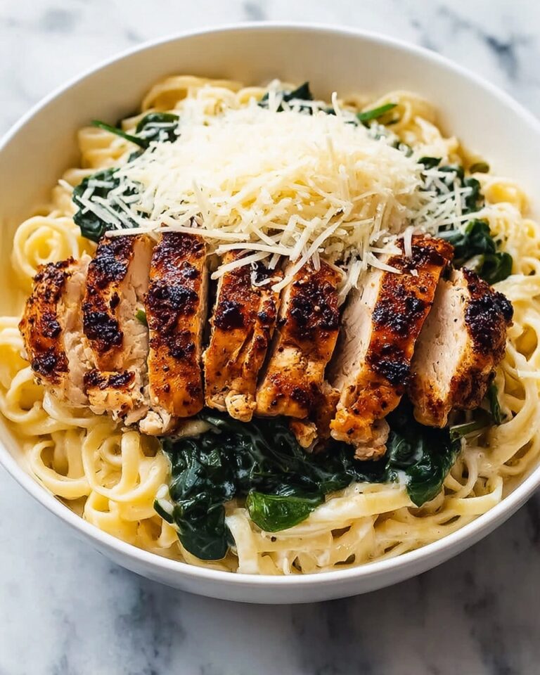 Creamy Chicken Florentine Pasta Recipe