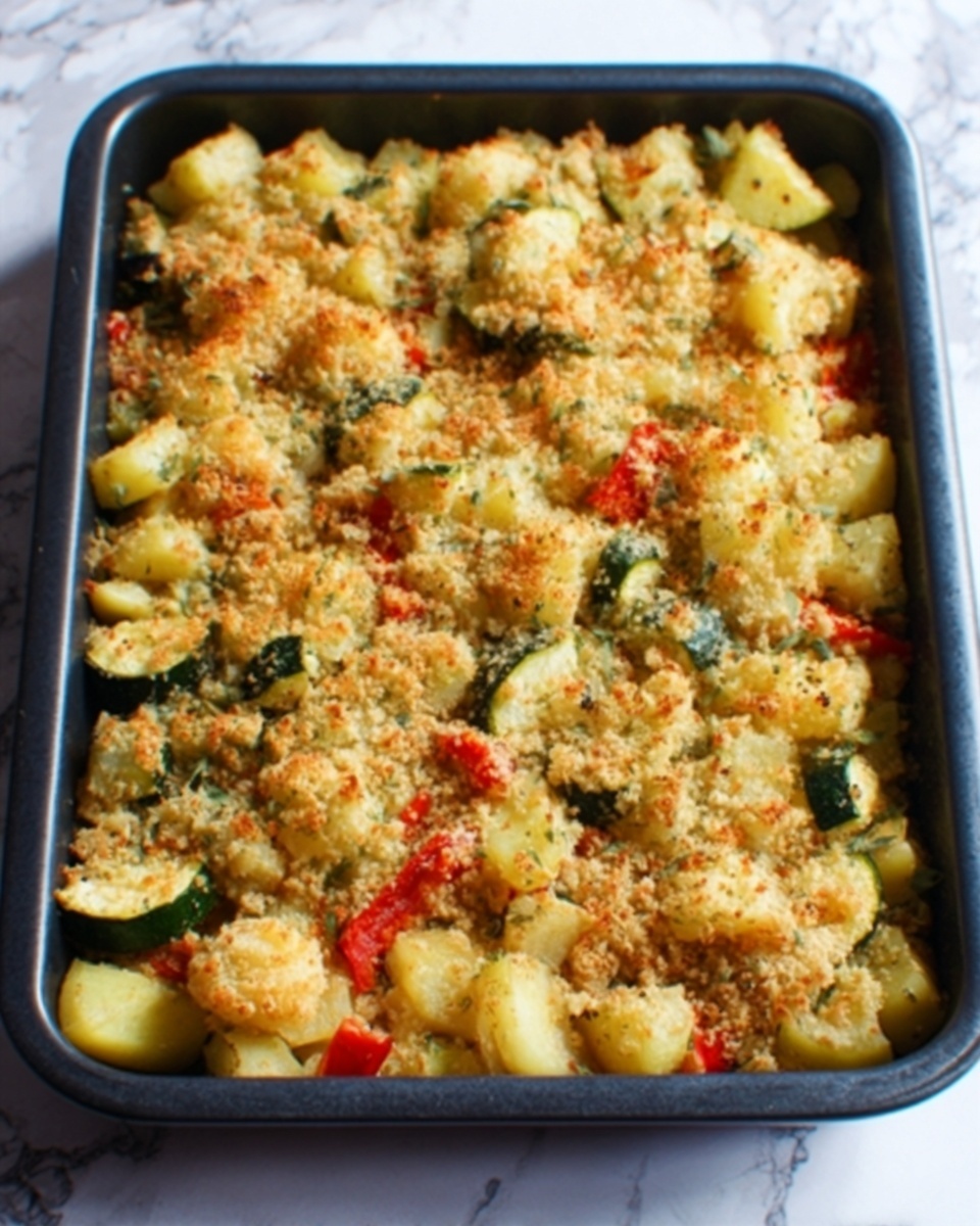 Zucchini Potato Bake Recipe - Recipe Image