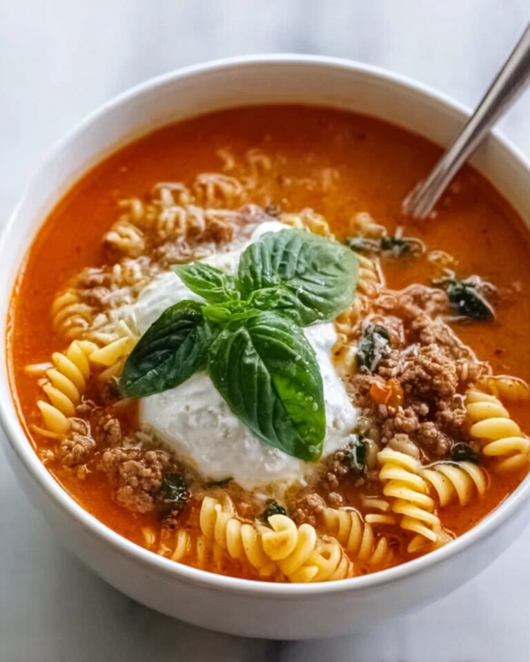 Easy Lasagna Soup Recipe