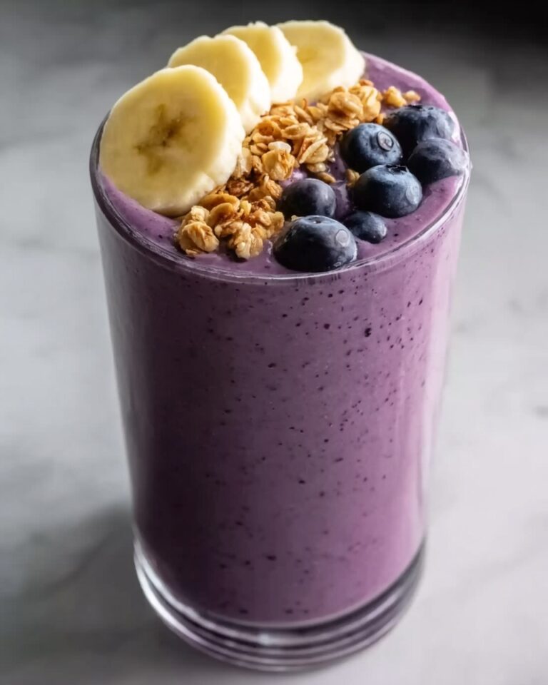 Vegan Blueberry Banana Smoothie Recipe