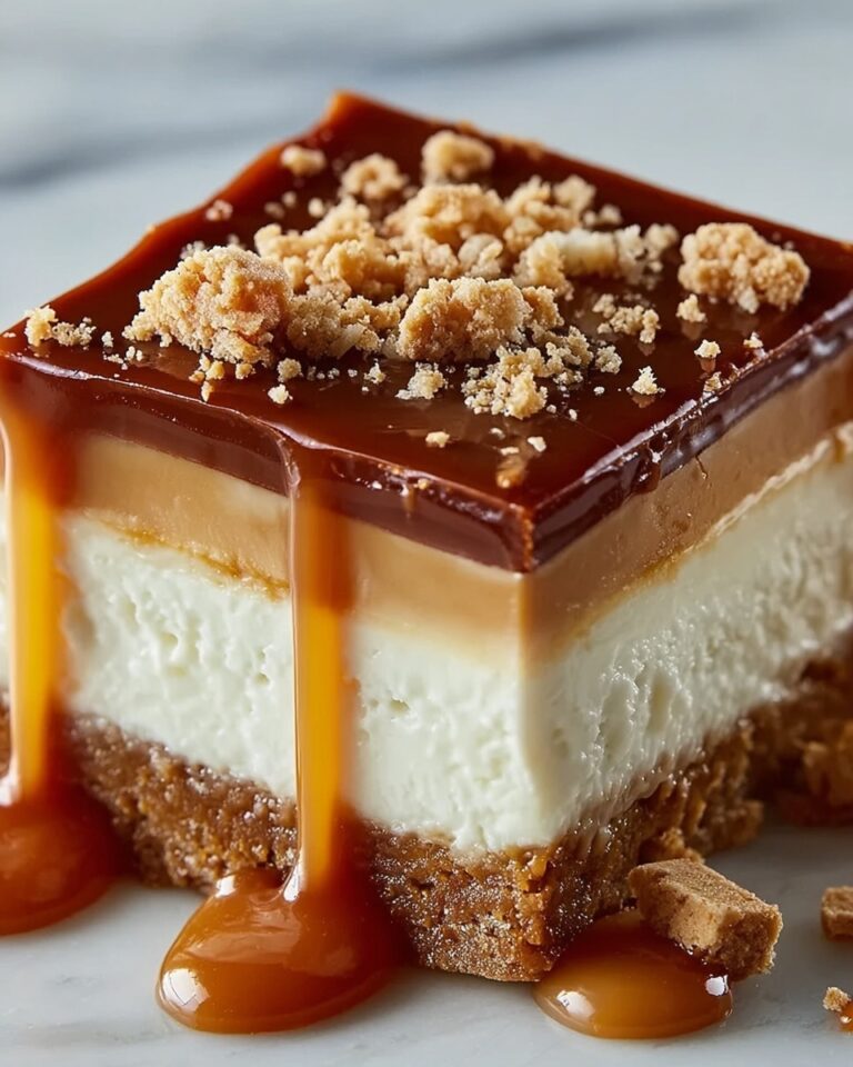 Caramel Cheesecake Bars Recipe