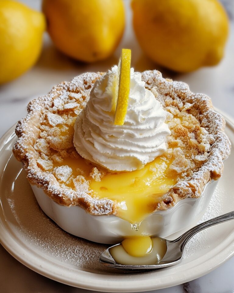 Magic Lemon Cobbler Recipe