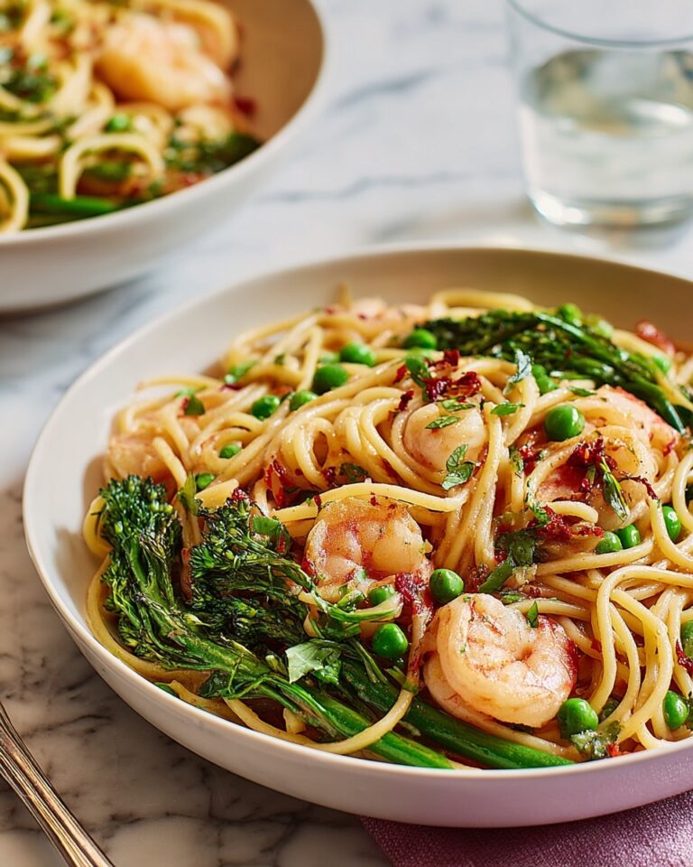 Sriracha & Lime Prawn Linguine Recipe