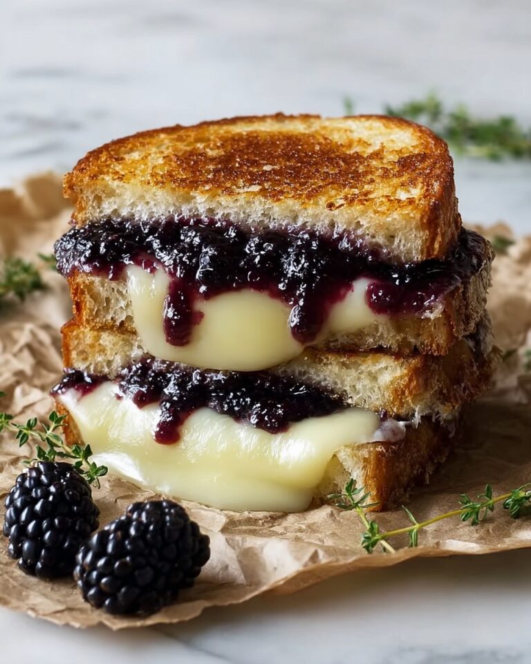 Blackberry Balsamic and Brie Grilled Cheese Recipe