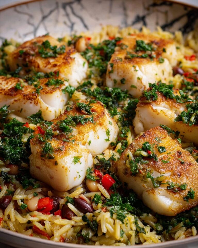 One Pan Fish & Risoni Recipe