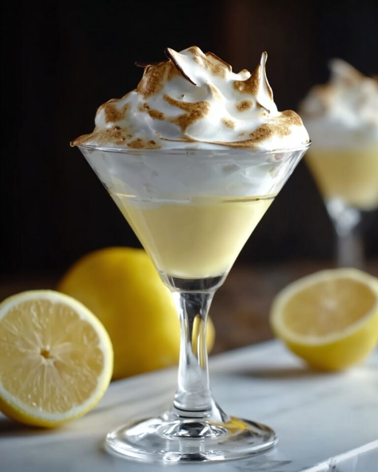 Lemon Meringue Pie Martini Recipe