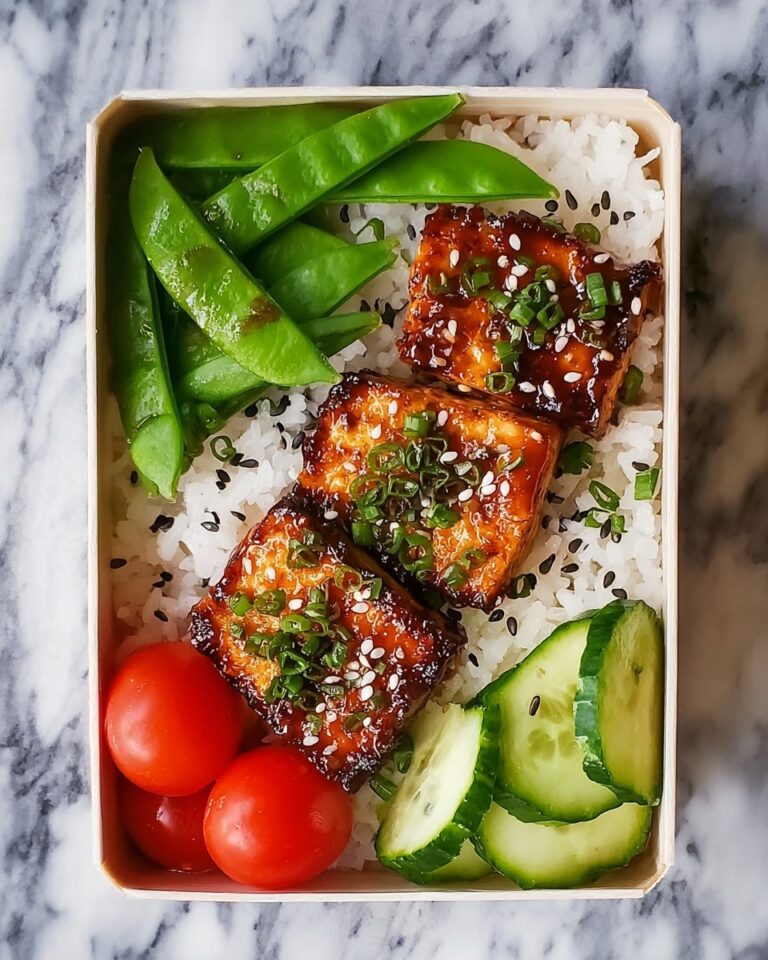 Tofu Teriyaki Bento Box Recipe