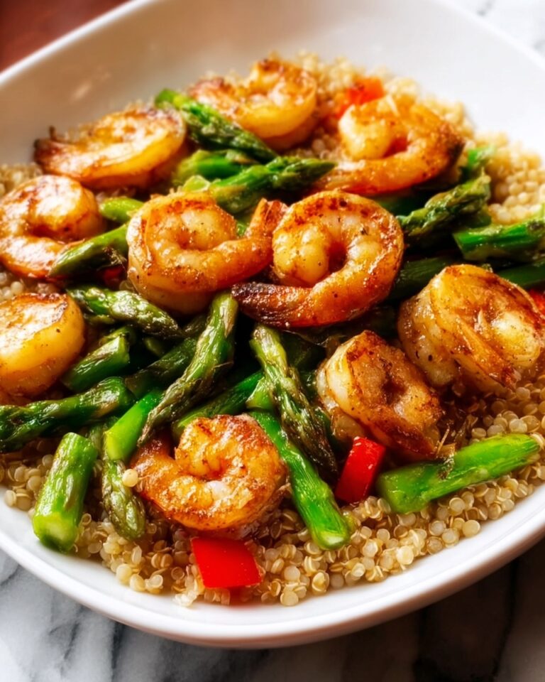 Meyer Lemon Garlic Shrimp and Asparagus Recipe