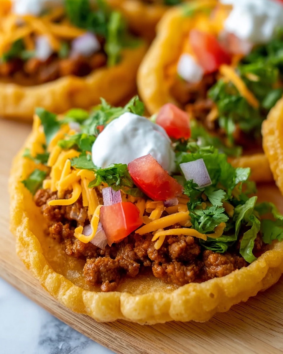 Indian Fry Bread Tacos Recipe - Recipe Image
