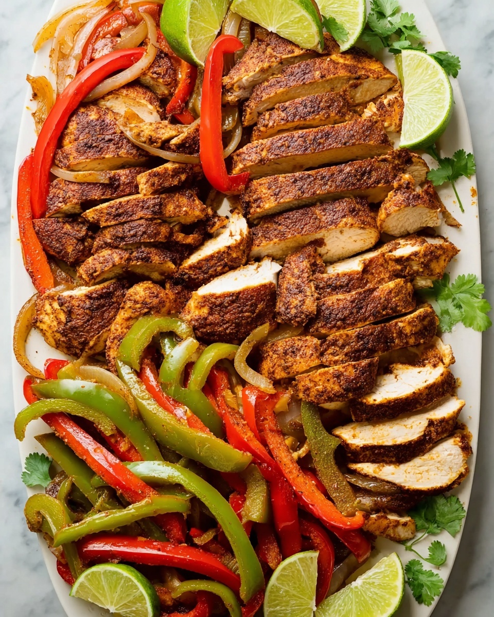 Sheet Pan Chicken Fajitas Recipe - Recipe Image