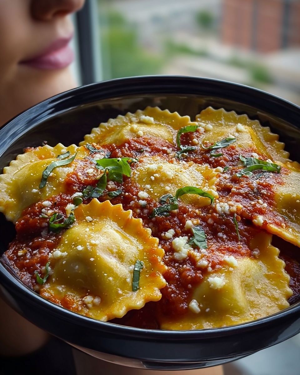 Easy Crockpot Ravioli Lasagna Recipe - Recipe Image