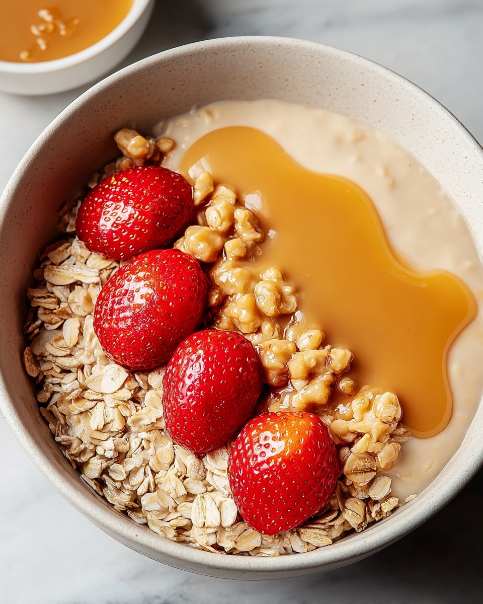 Low Calorie Oatmeal with Fresh Berries Recipe - Recipe Image