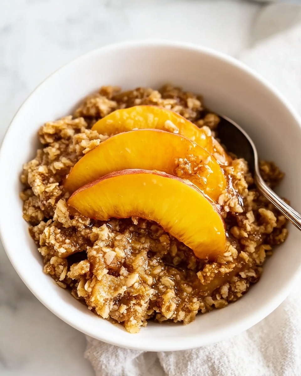 Peach Crisp Recipe - Recipe Image