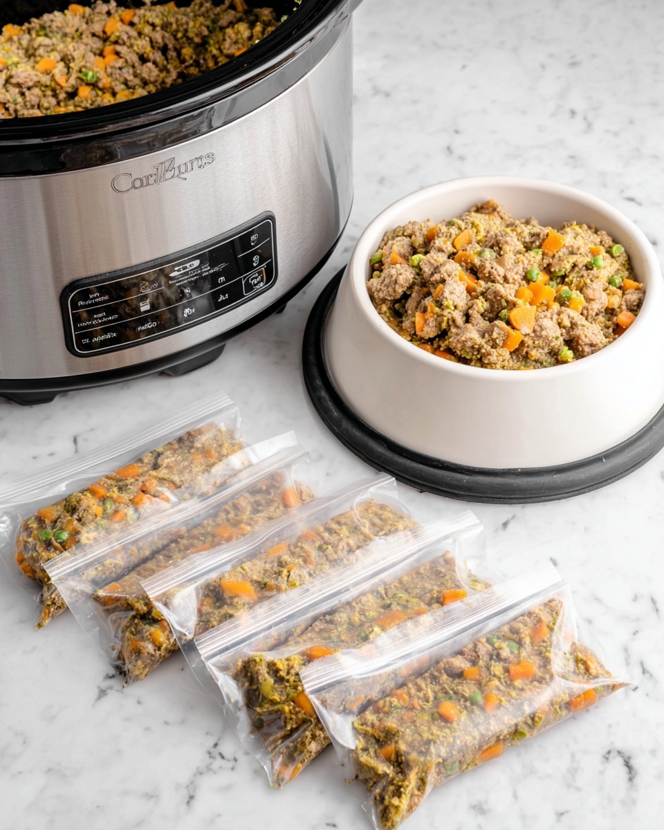 Homemade Slow Cooker Dog Food Recipe - Recipe Image