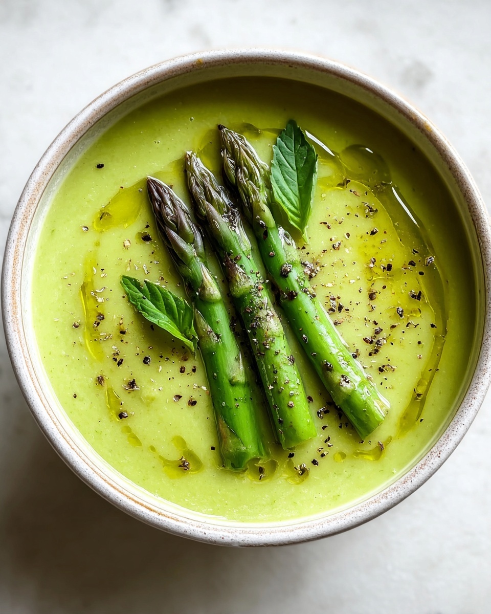 Creamy Asparagus Soup Recipe - Recipe Image