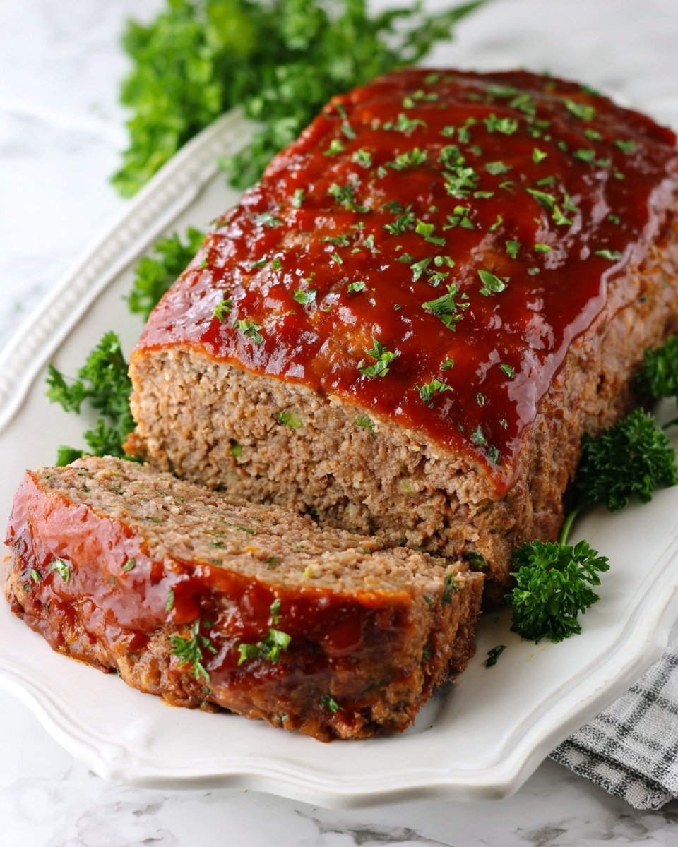Perfect Homemade Meatloaf Recipe - Recipe Image