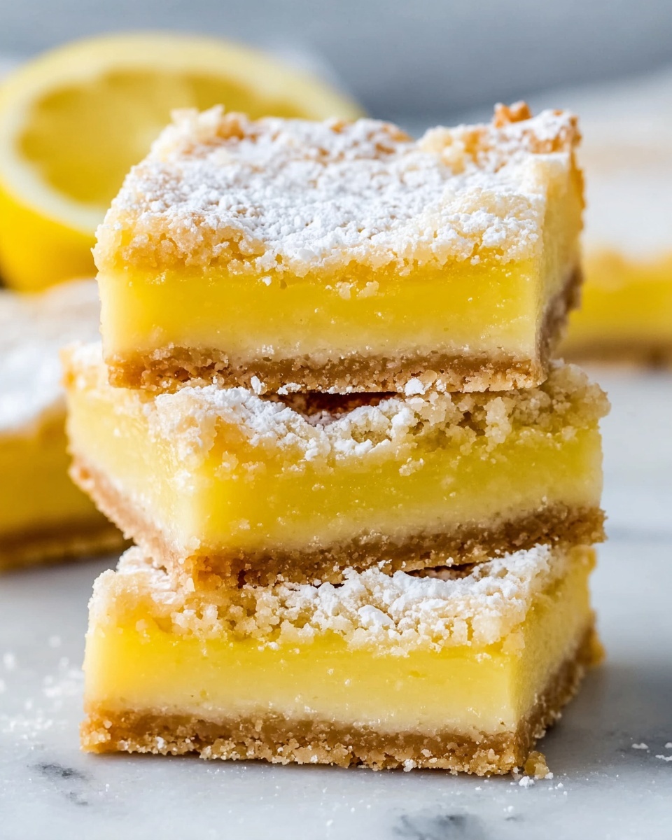 Perfect Homemade Lemon Bars Recipe - Recipe Image