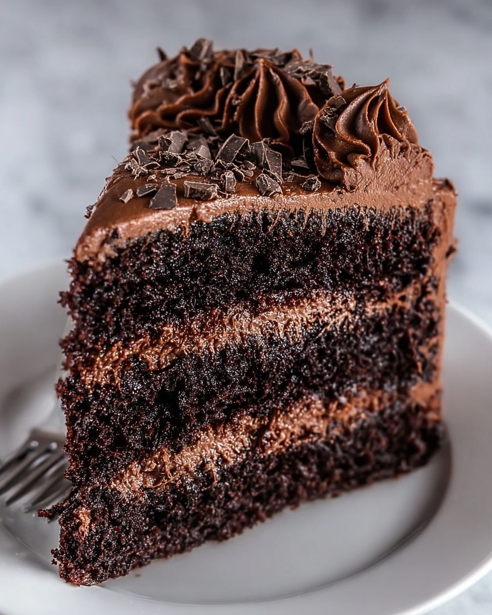 Perfect Homemade Chocolate Cake Recipe - Recipe Image