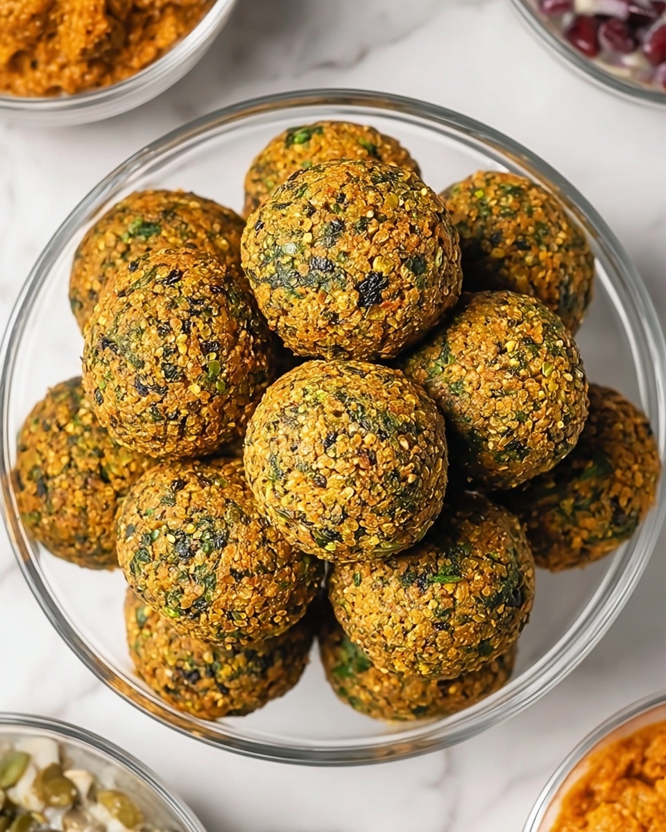 Crispy Homemade Herby Falafel Recipe - Recipe Image