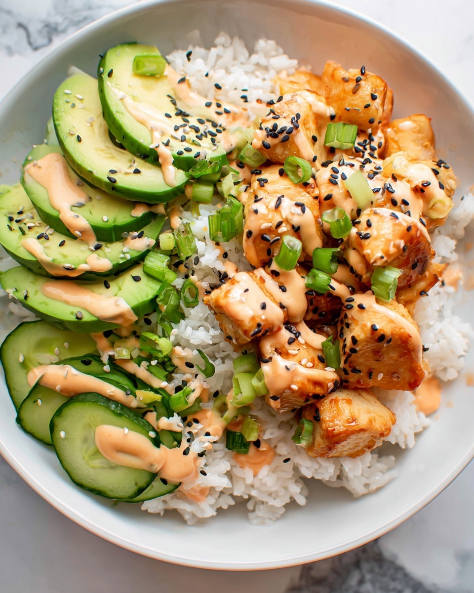 Air Fryer Salmon Bites with Bang Bang Sauce Recipe - Recipe Image