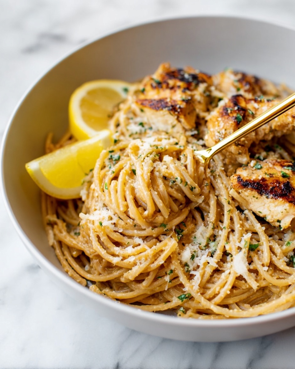 Lemon Chicken Pasta Recipe - Recipe Image