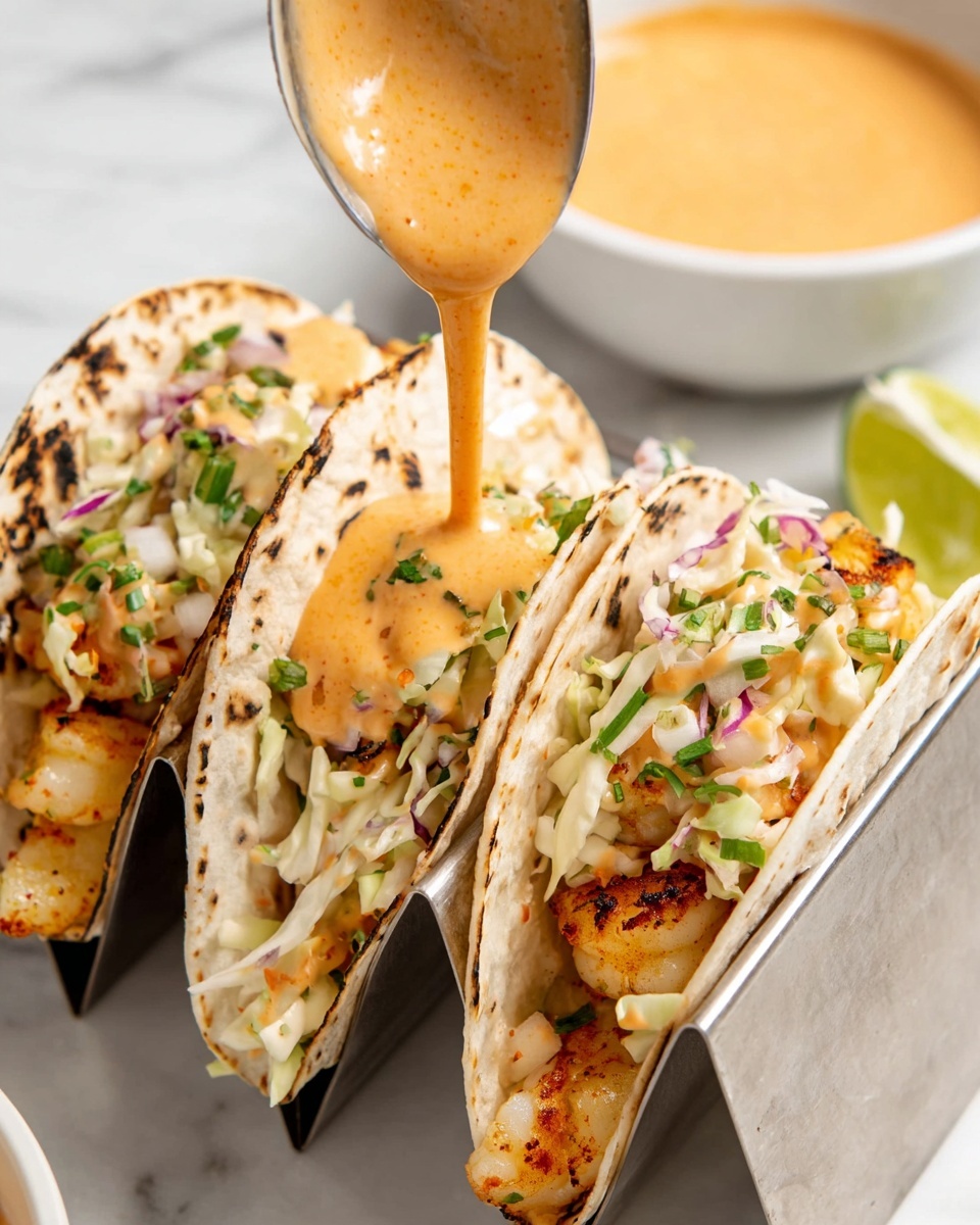 Fish Tacos with Lime, Cabbage, and Spicy Mayo Recipe - Recipe Image