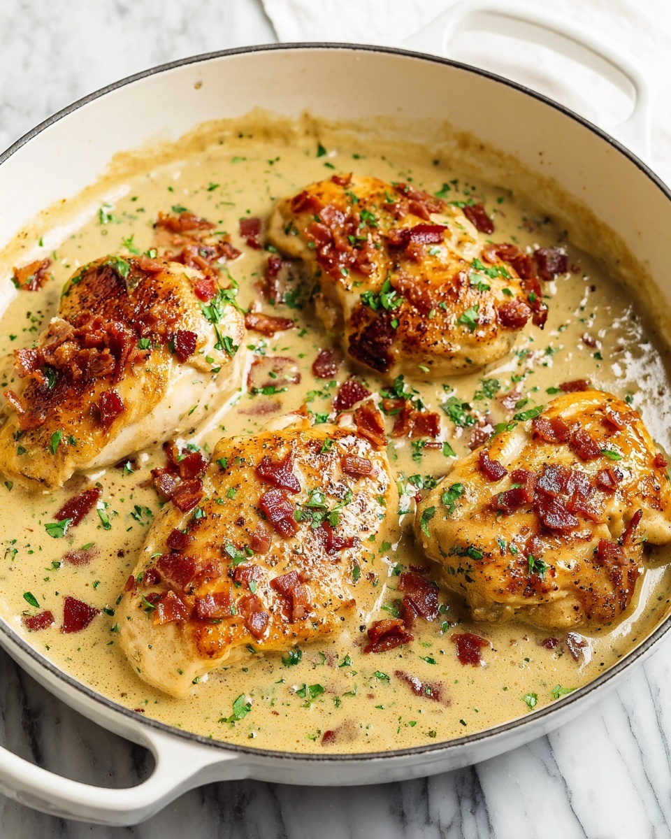 Creamy Bacon Chicken Recipe - Recipe Image