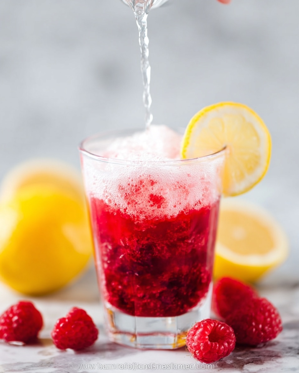 Sparkling Raspberry Lemonade Recipe - Recipe Image