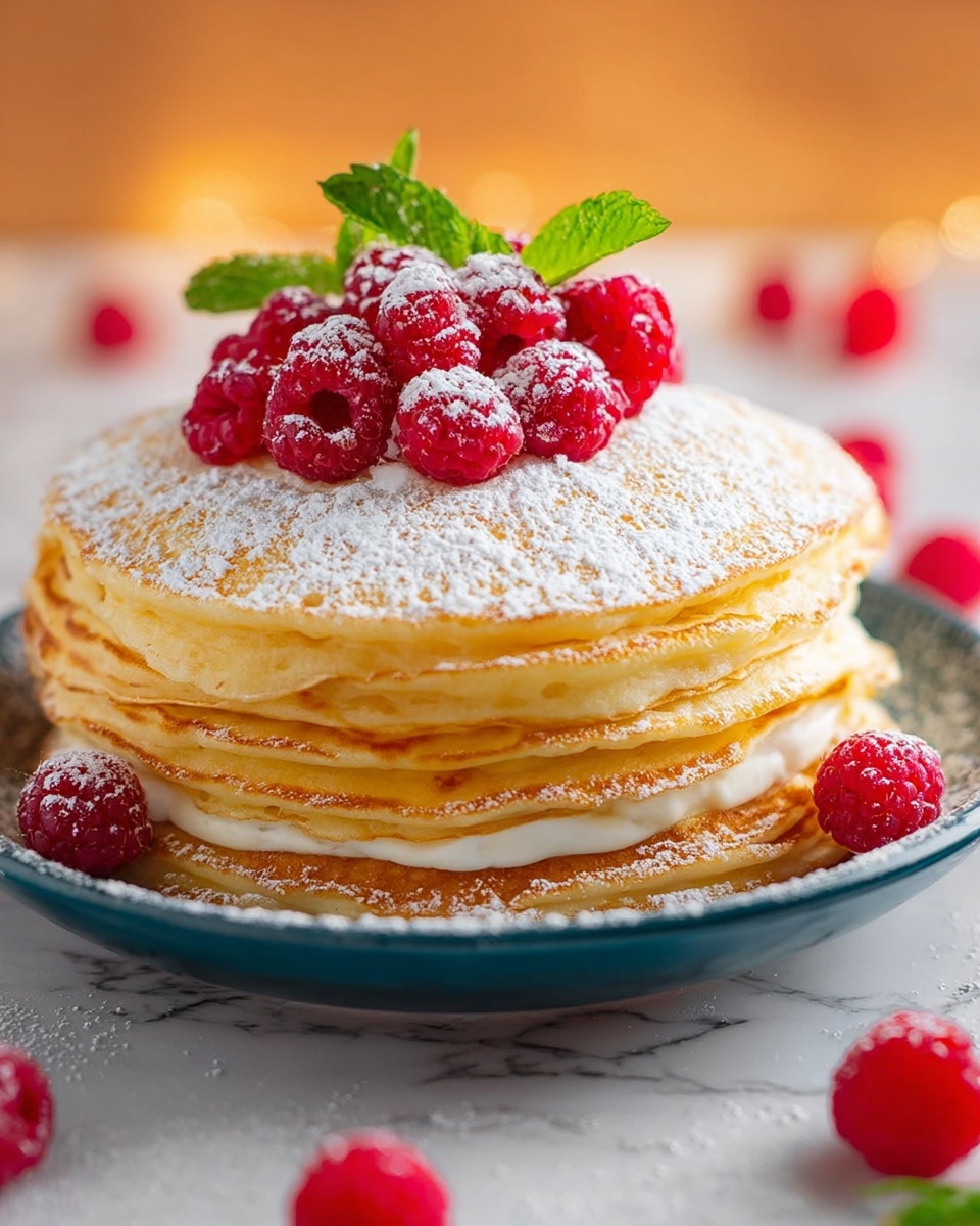 Sweetened Condensed Milk Crepe Cake Recipe - Recipe Image