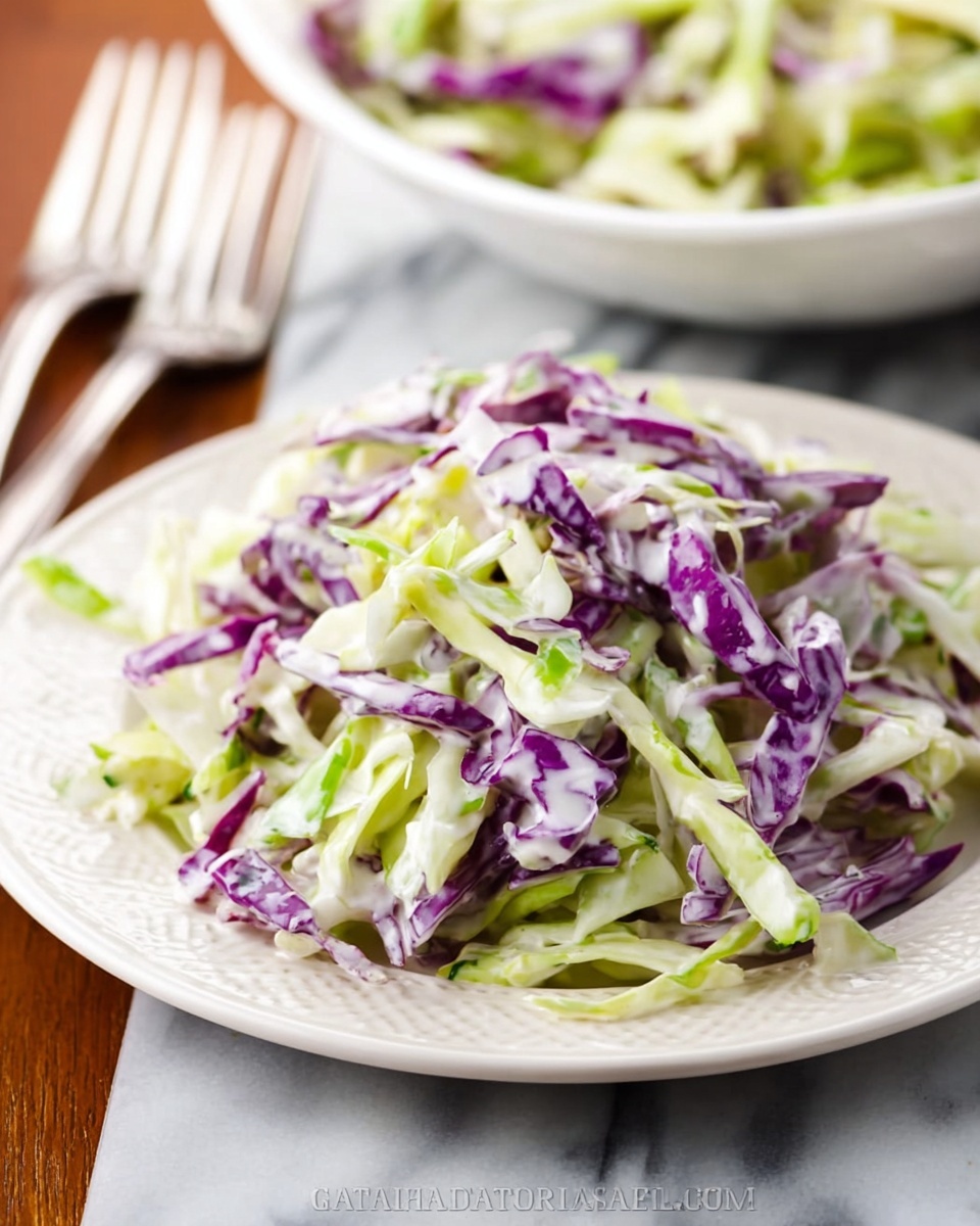 Creamy Coconut Coleslaw Recipe - Recipe Image