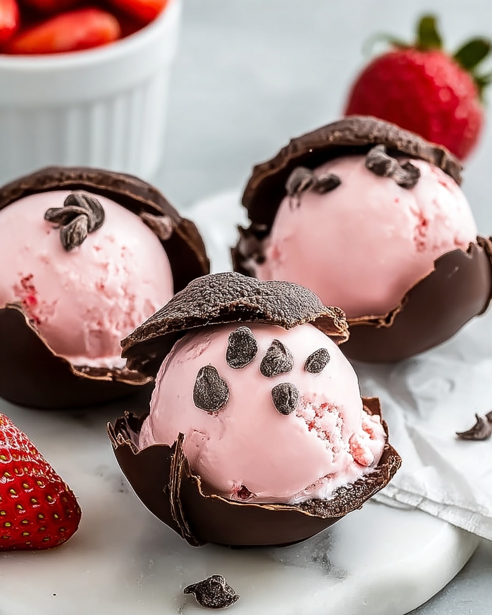 Strawberry Frozen Yogurt Bites: A Cool & Healthy Snack You’ll Crave Recipe - Recipe Image
