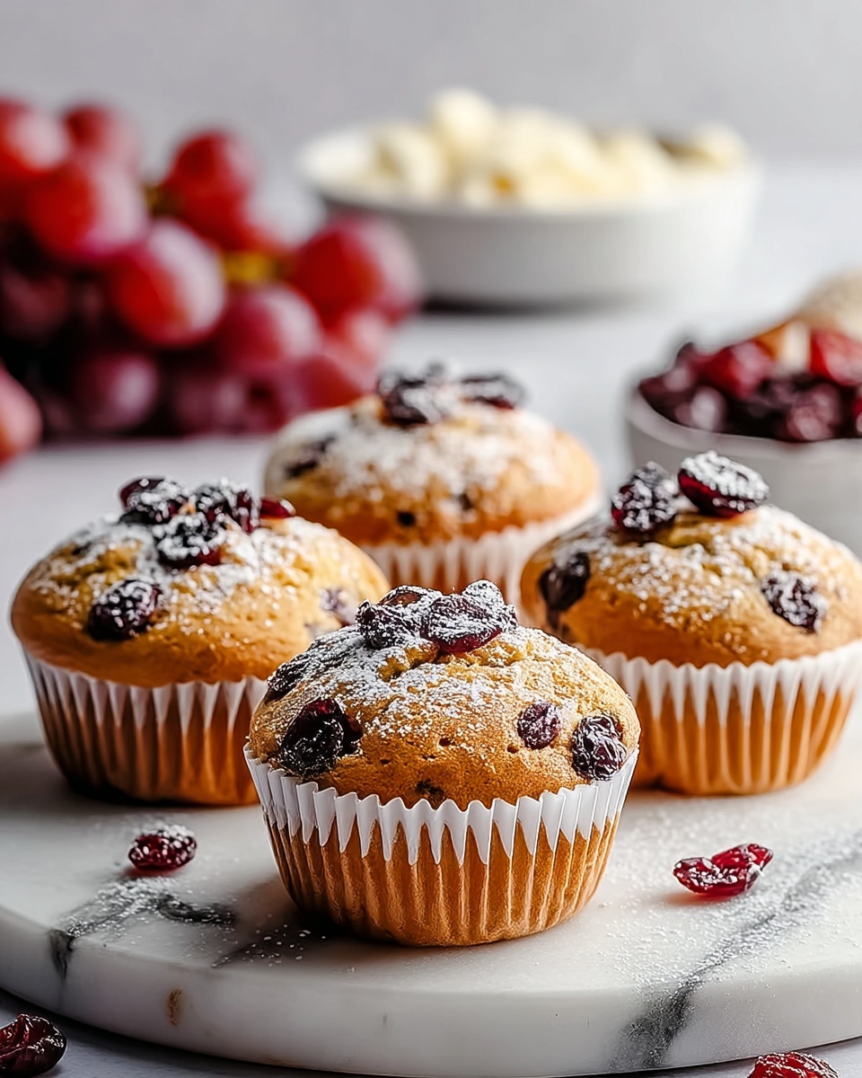 Christmas Stollen Muffins Recipe - Recipe Image