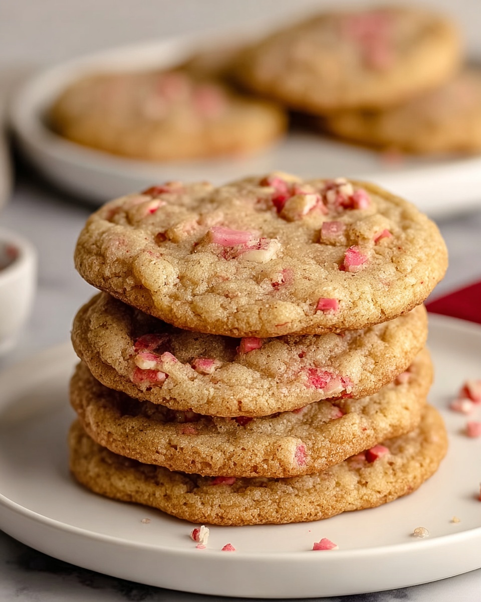 Irresistible Brown Sugar Rhubarb Cookies Recipe - Recipe Image