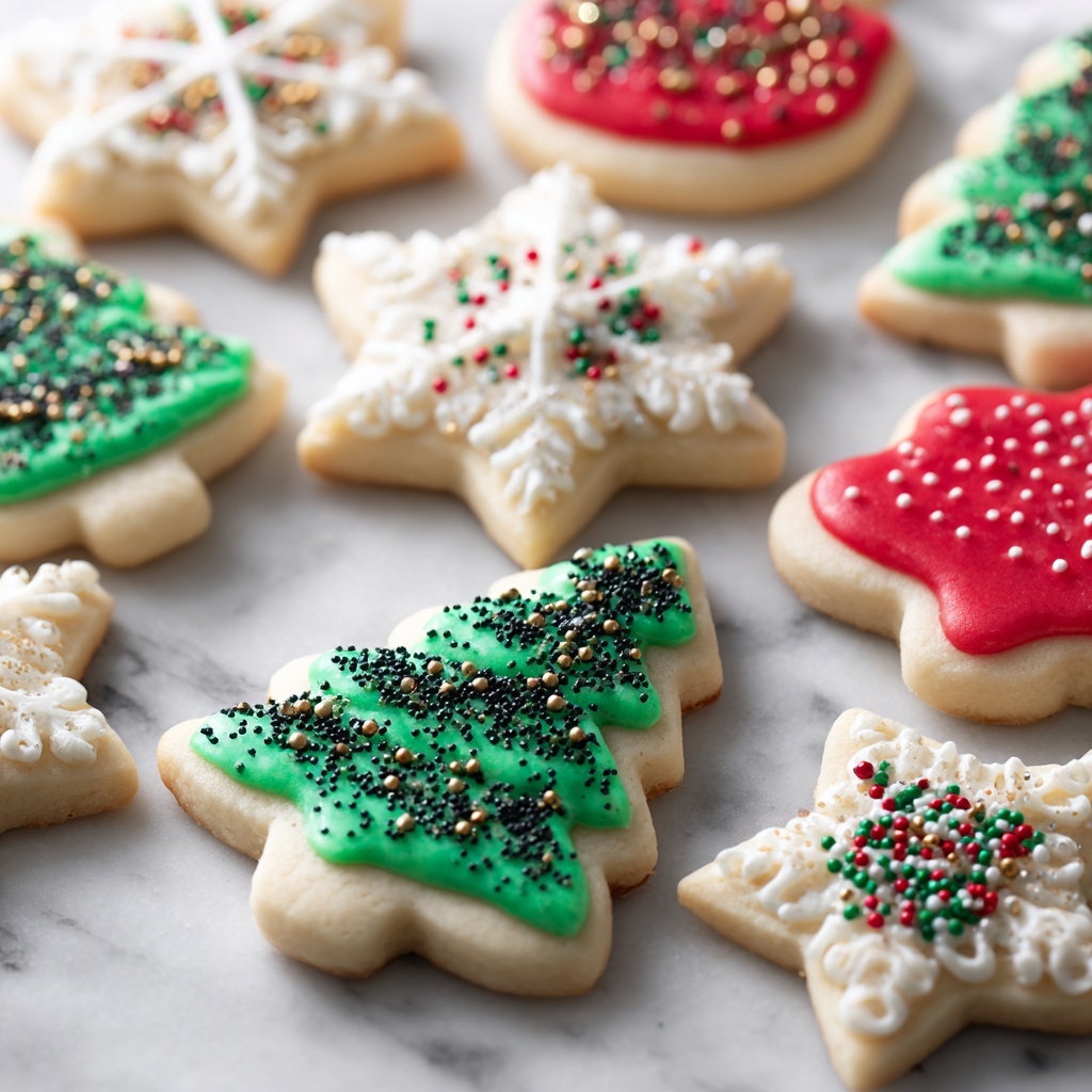 Christmas Cut-Out Sugar Cookies Recipe - Recipe Image