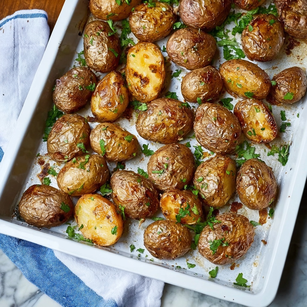 Crispy Oven Roasted Baby Yukon Potatoes Recipe - Recipe Image