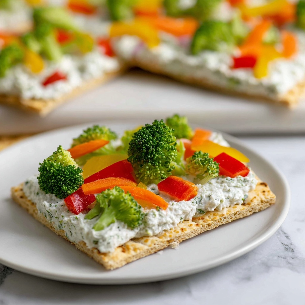 Crescent Roll Veggie Pizza Recipe - Recipe Image