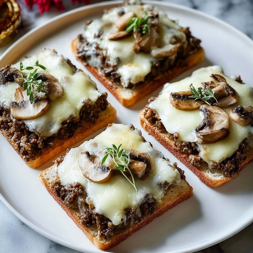 Swiss Mushroom Melt Recipe - Recipe Image