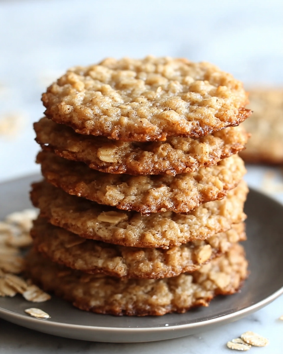 Irresistible Oatmeal Lace Cookies: Crispy, Chewy Treat Recipe - Recipe Image