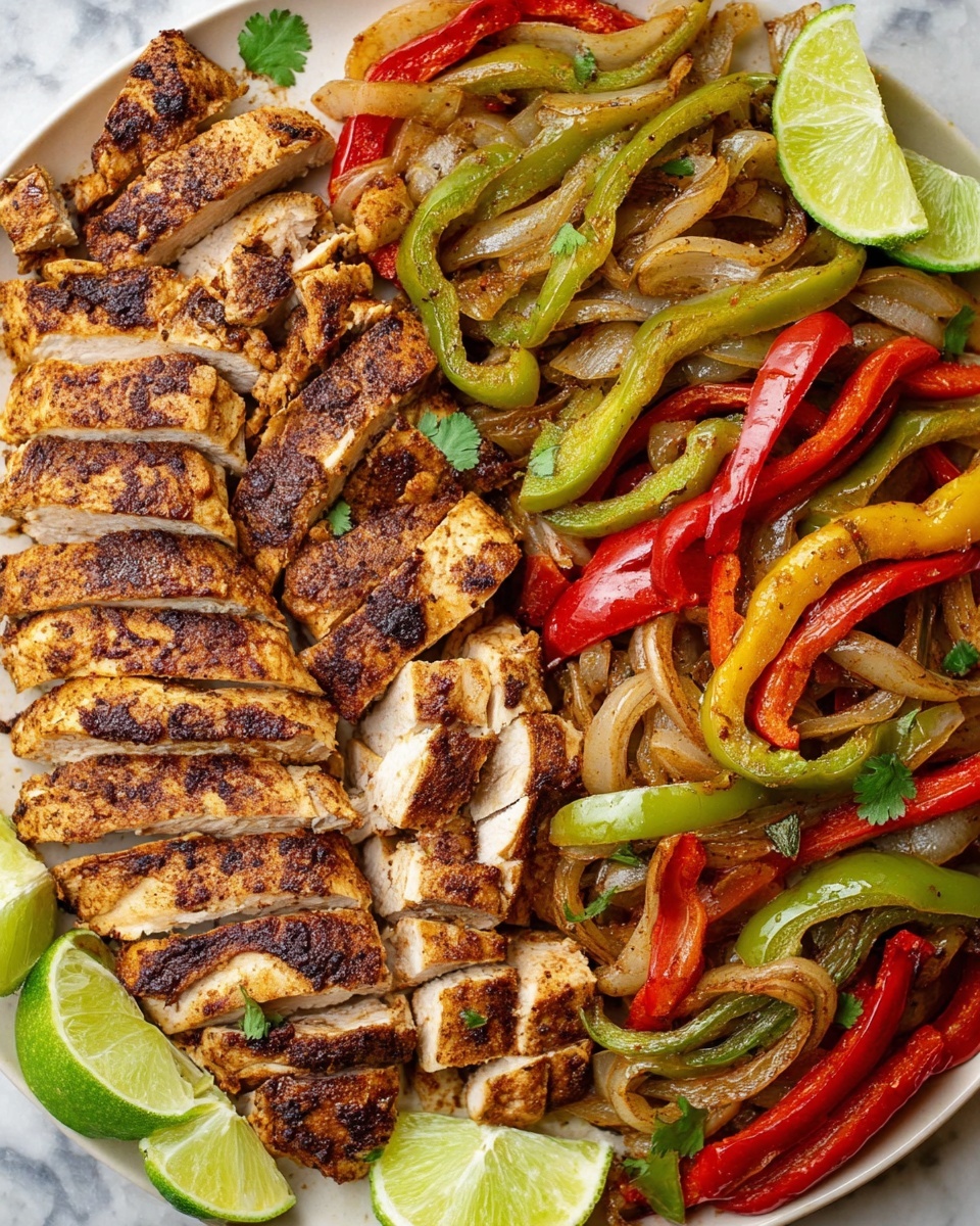 Sheet Pan Chicken Fajitas Recipe - Recipe Image