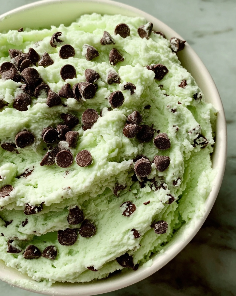 Mint Chocolate Chip Dip Recipe - Recipe Image