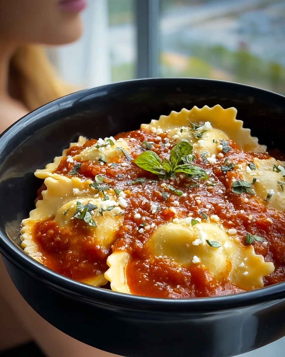 Easy Crockpot Ravioli Lasagna Recipe - Recipe Image