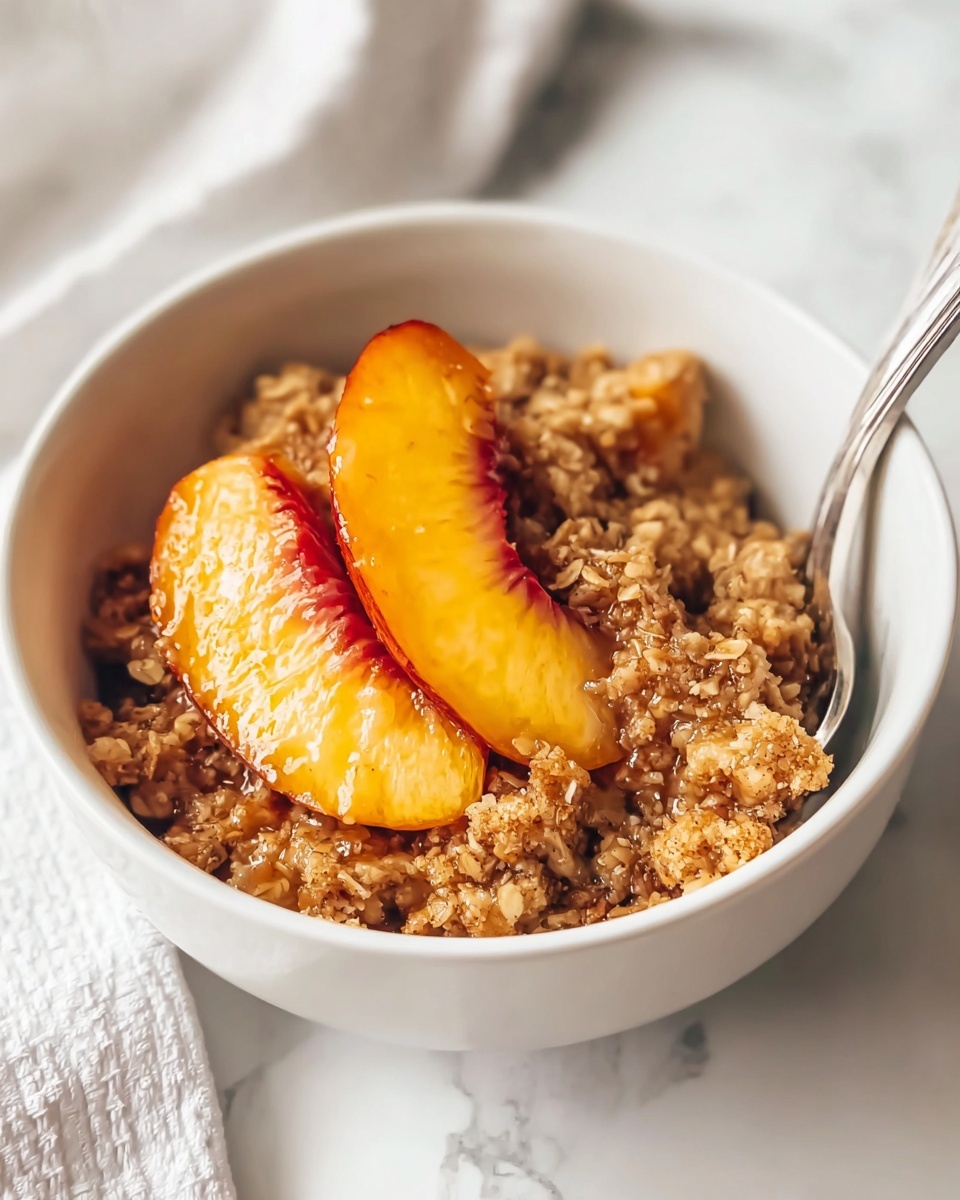 Peach Crisp Recipe - Recipe Image