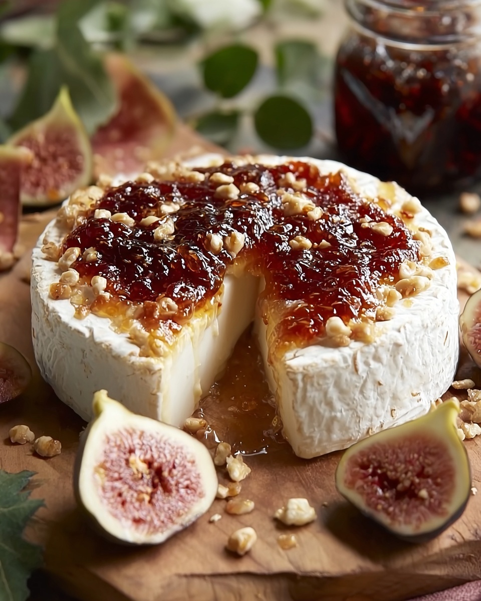 Boursin Cheese with Fig Jam and Pistachios Recipe - Recipe Image